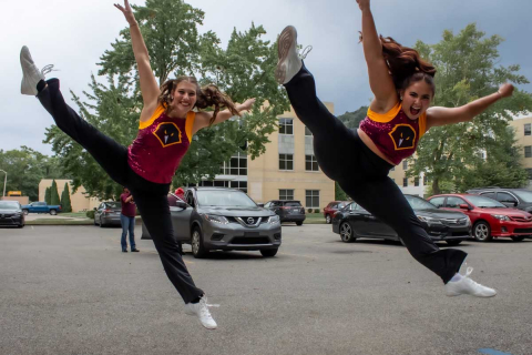 UC Dance Team Jump