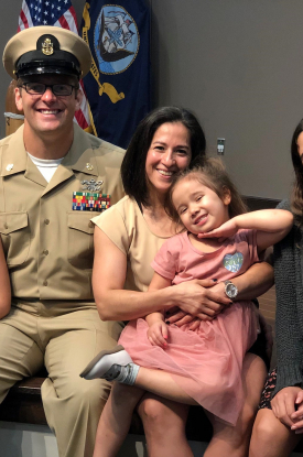 Colby Cook and family